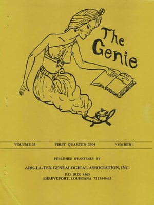 cover image of The Genie - Volume 38
